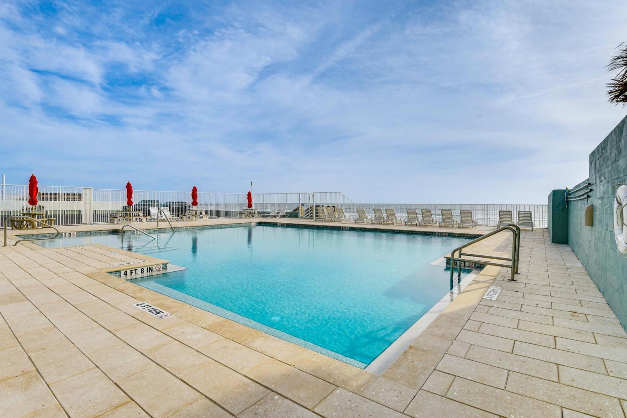 Updated Daytona Beach Oceanfront Studio! Exterior foto